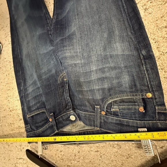 7 For All Mankind size 30 EUC classic Indigo Boot Cut Jeans - Picture 13 of 16